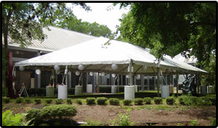 Main party tent